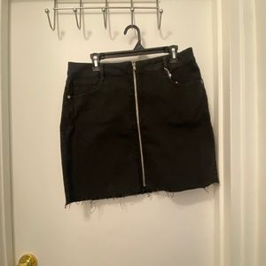 Black skirt